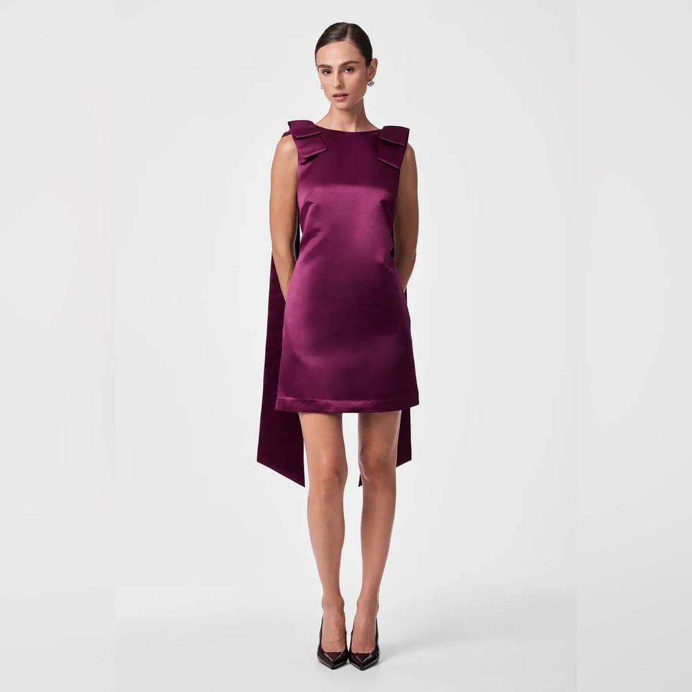 TRINA TURK
PRISCILLA MINI DRESS | PARISIAN PLUM
